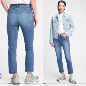 NWOT Gap Vintage Slim High Rise Jeans Medium Indigo 28/6